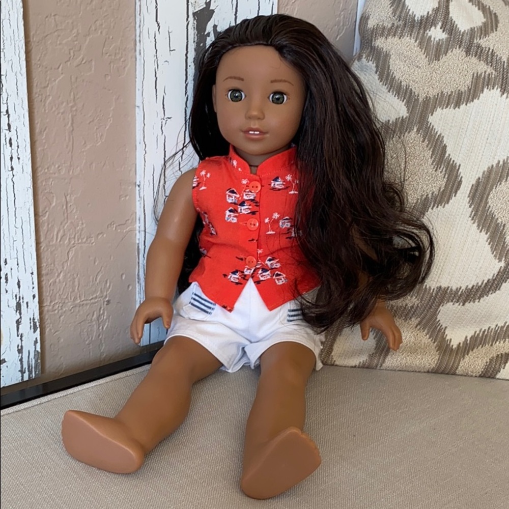 American 🇺🇸 Girl 👧🏼 doll “Nanea”